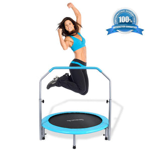 Spring-Less Sports Jumping Fitness Trampoline, Adult Size