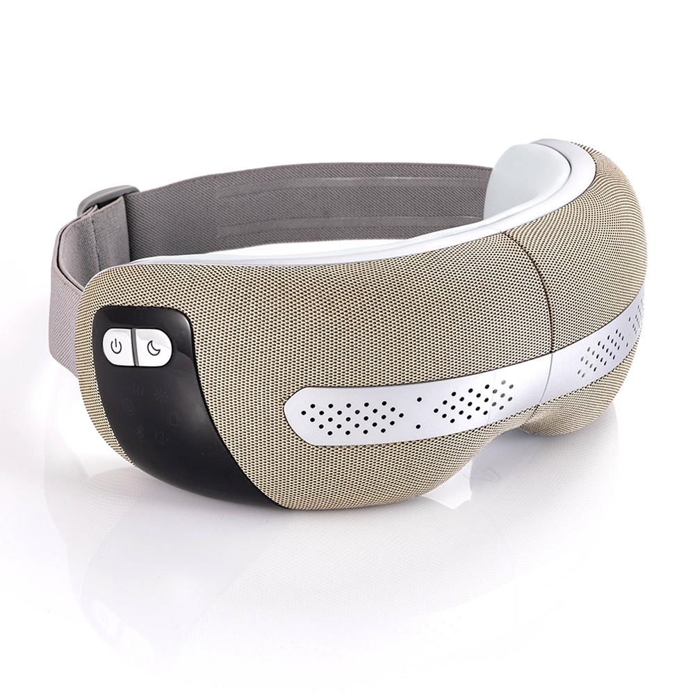 Smart Eye Massager, Relieves Strain, Heat Therapy, Bluetooth Music