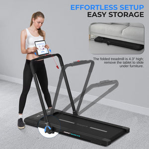 Folding Motorized Treadmill Machine - Electric Digital Two-Operation System Control