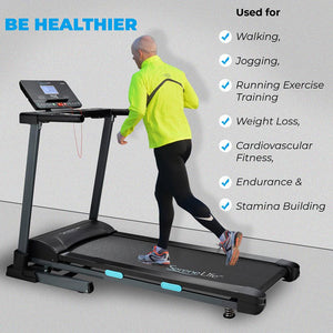 Digital Smart Treadmill With Automatic Incline 15 Levelsfolding Treadmill Electric Motorized Running Machine - 36 Pre-Set Program