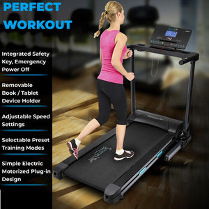 Digital Smart Treadmill With Automatic Incline 15 Levelsfolding Treadmill Electric Motorized Running Machine - 36 Pre-Set Program