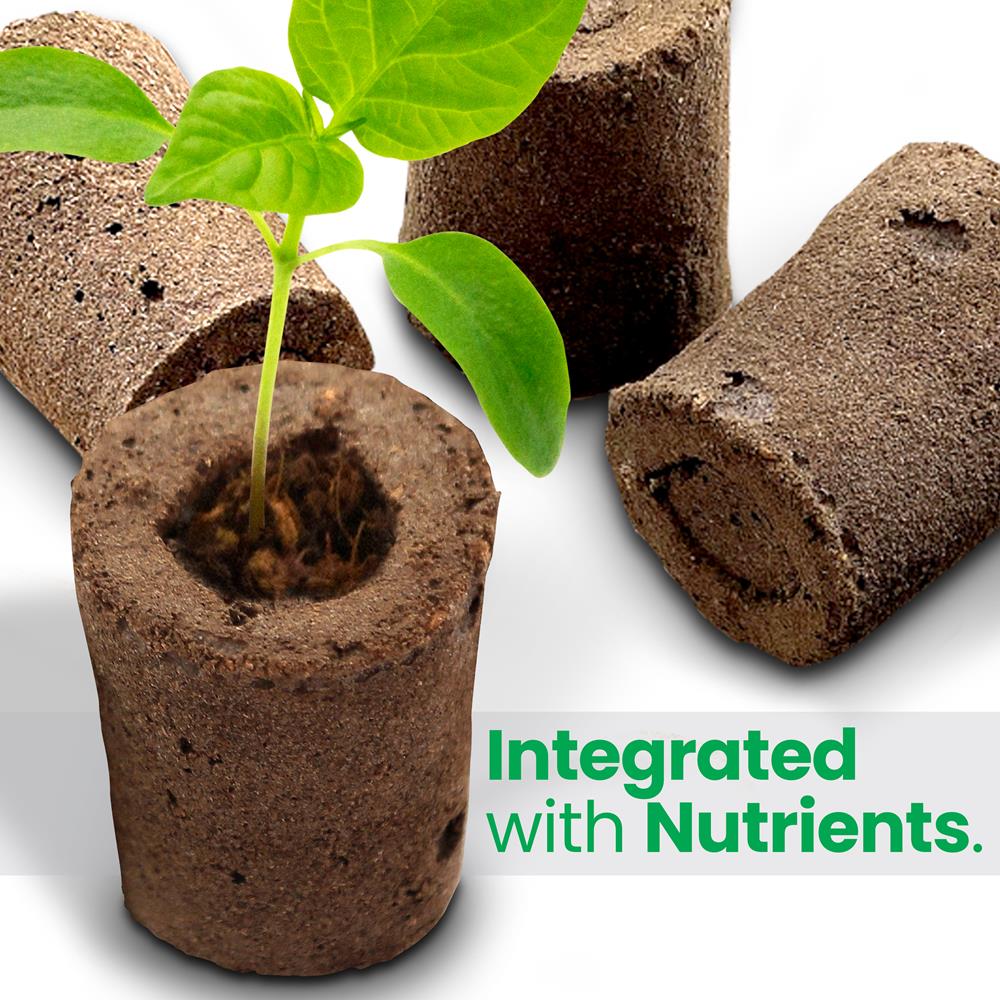 Smart Soil Sponge Pods - Replacement Sponges, Compatible With Aerogarden Seed Pods (10 Pcs.)