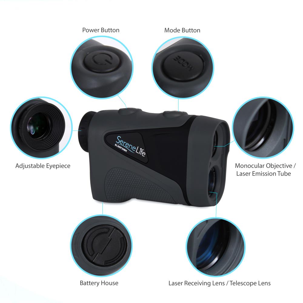 Golf Laser Range Finder Monocular With Pin-Seeking And Zoom Sight