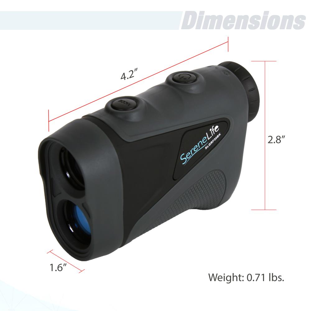 SereneLife Golf Laser Rangefinder - Thumbnail 4