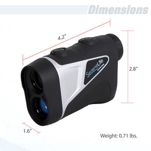 Golf Laser Range Finder Monocular With Pin-Seeking And Zoom Sight