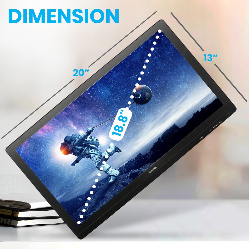 SereneLife Graphic Tablet Monitor - Thumbnail 4