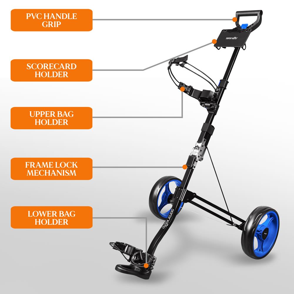 Bag Boy M330 Pull Cart at InTheHoleGolf.com