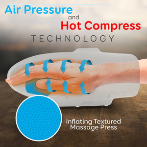 Electric Hand Massager With Compression – 6 Modes & 6 Levels Pressure Point Therapy Massager For Arthritis, Pain Relief, Carpal Tunnel, And Finger Numbness