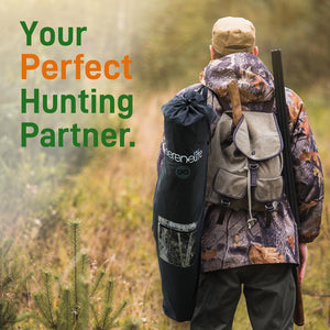 Care Taker Ground Hunting Blind - Patented Dual-Floor Kick-Outs, Water Repellent And Uv Treated, Includes Carrying Bag