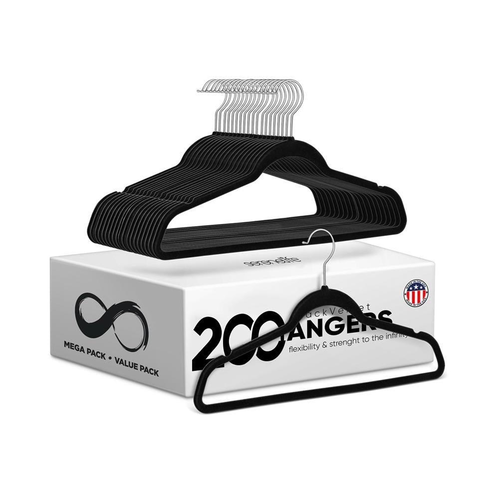 SereneLife Velvet Hangers