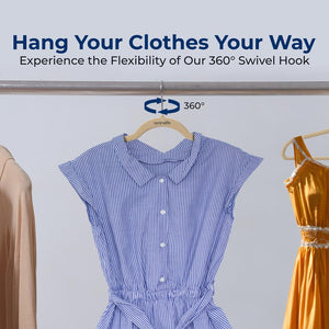 50 Pieces Velvet Hangers - Non-Slip, Sturdy, And Heavy Duty Coat Set With 360° Swivel Hook For Clothes (Ivory)