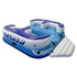 Inflatable 4-Seater Floating Lounge Raft