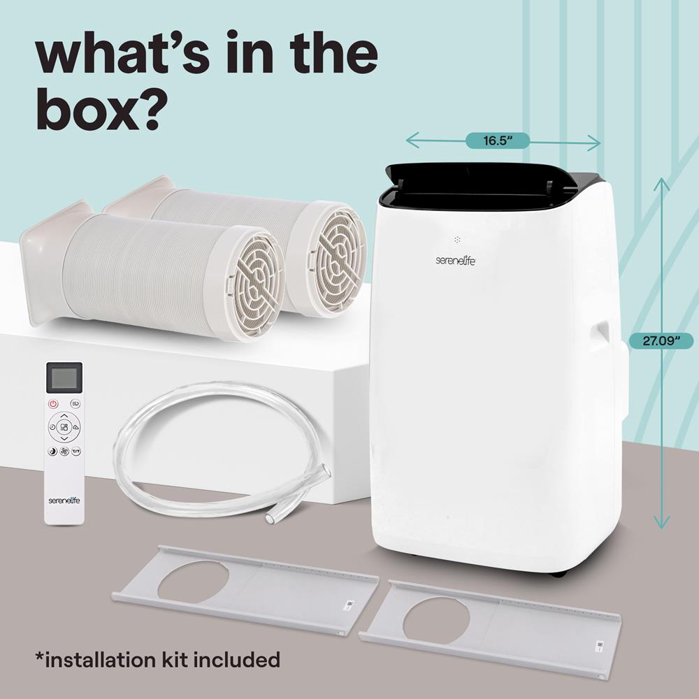 10300 Btu Portable Inverter Air Conditioner With Cooling, Heating, Wi-Fi Connectivity, And Quiet Operation – Perfect For Bedrooms, Offices, Living Rooms, And Indoor Spaces (White)
