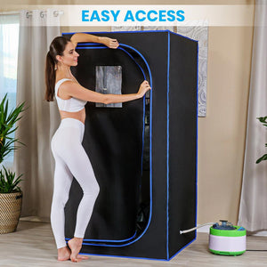 Portable Steam Home Sauna - Personal In-Home Detox Spa Steam Therapy Heated Sauna