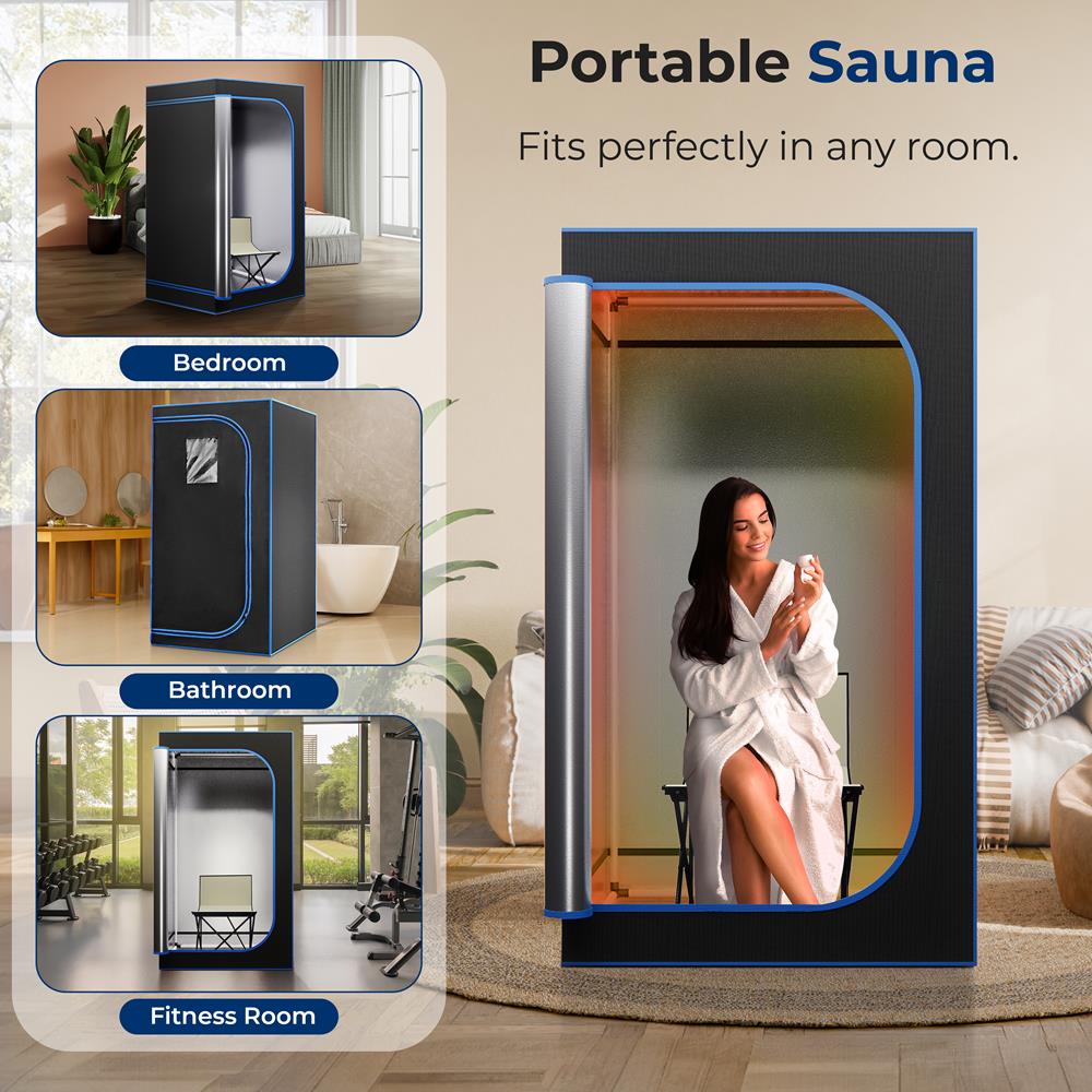 Portable Steam Home Sauna - Personal In-Home Detox Spa Steam