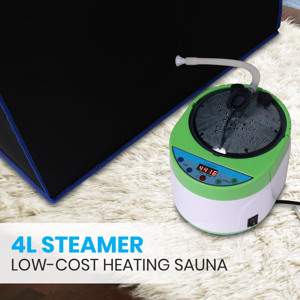 Portable Steam Home Sauna - Personal In-Home Detox Spa Steam Therapy Heated Sauna