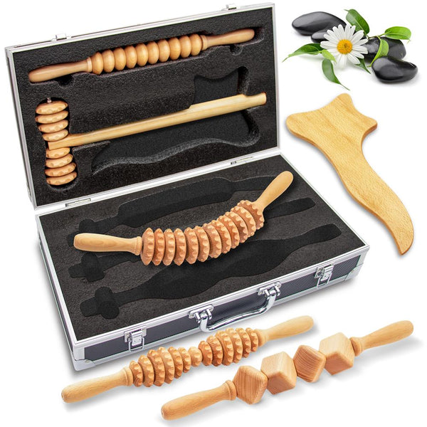 Wood Therapy Massage Tools Kit