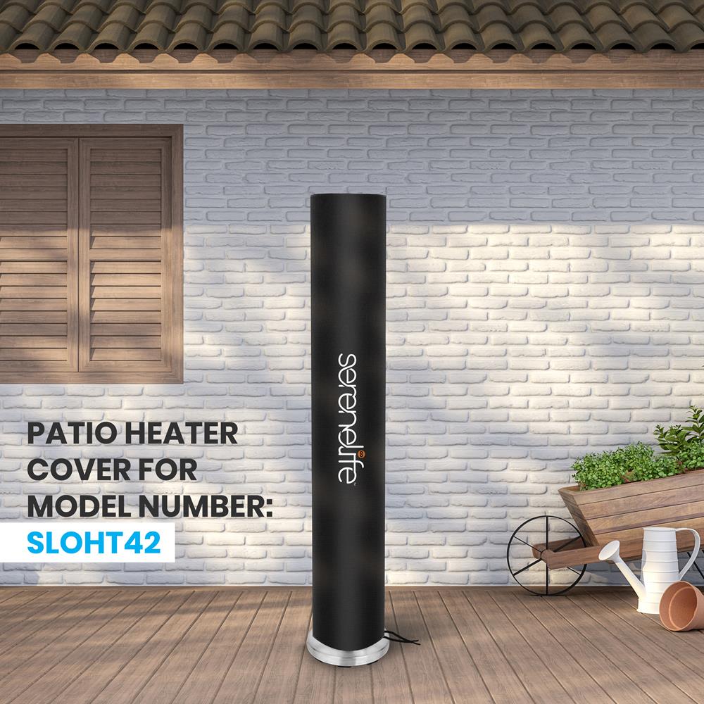 Patio Heater Cover Bag - Heavy-Duty Stand Up Patio Heater Cover For Model Number: Sloht42