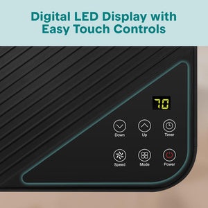 Portable Air Conditioner 10000 BTU Efficient Cooling Compact White