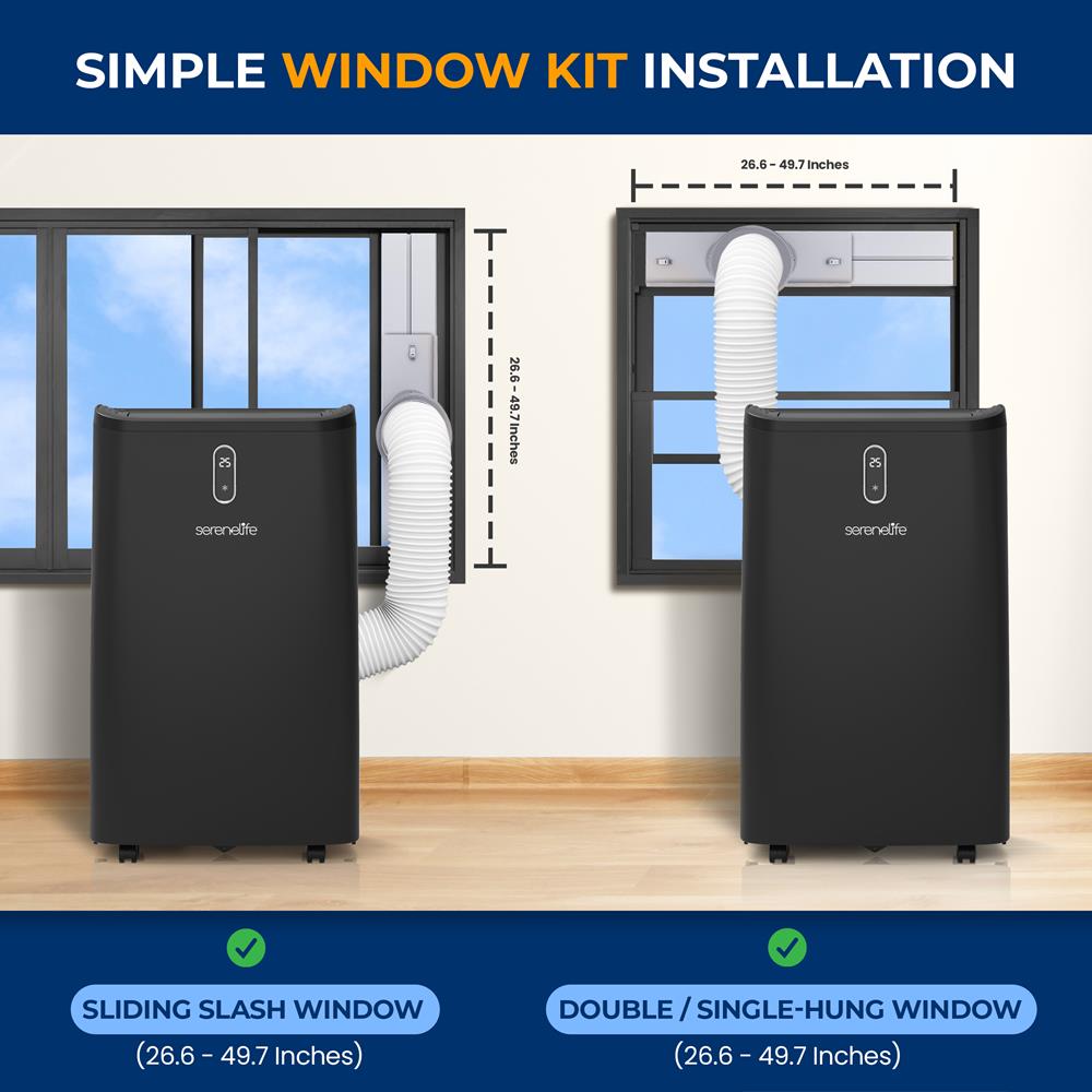 Portable Air Conditioner 14000 BTU Efficient Cooling Remote Control