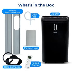 Portable Air Conditioner 14000 BTU Efficient Cooling Remote Control