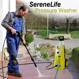 Pure Clean Pressure Washer - Electric Outdoor Power Washer (1800-Psi, 1.7-Gpm)