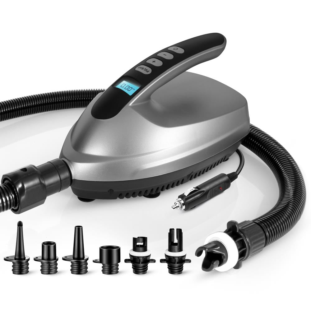 SereneLife SLPUMP20 - Electric Air Pump Compressor / Air Inflator (for SUP Stand-Up Paddle-Boards & Water Sport Pool Inflatables)