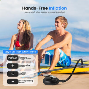 Electric Air Pump Compressor / Air Inflator (For Sup Stand-Up Paddle-Boards & Water Sport Pool Inflatables)