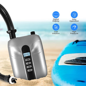 Electric Air Pump Compressor / Air Inflator& Air Deflator (For Sup Stand-Up Paddle-Boards & Water Sport Pool Inflatables)