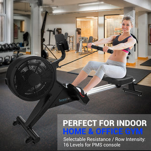 Smart Rowing Machine - Sports Training Row Machine With Smartphone Fitness Monitoring App, Portable Folding Style