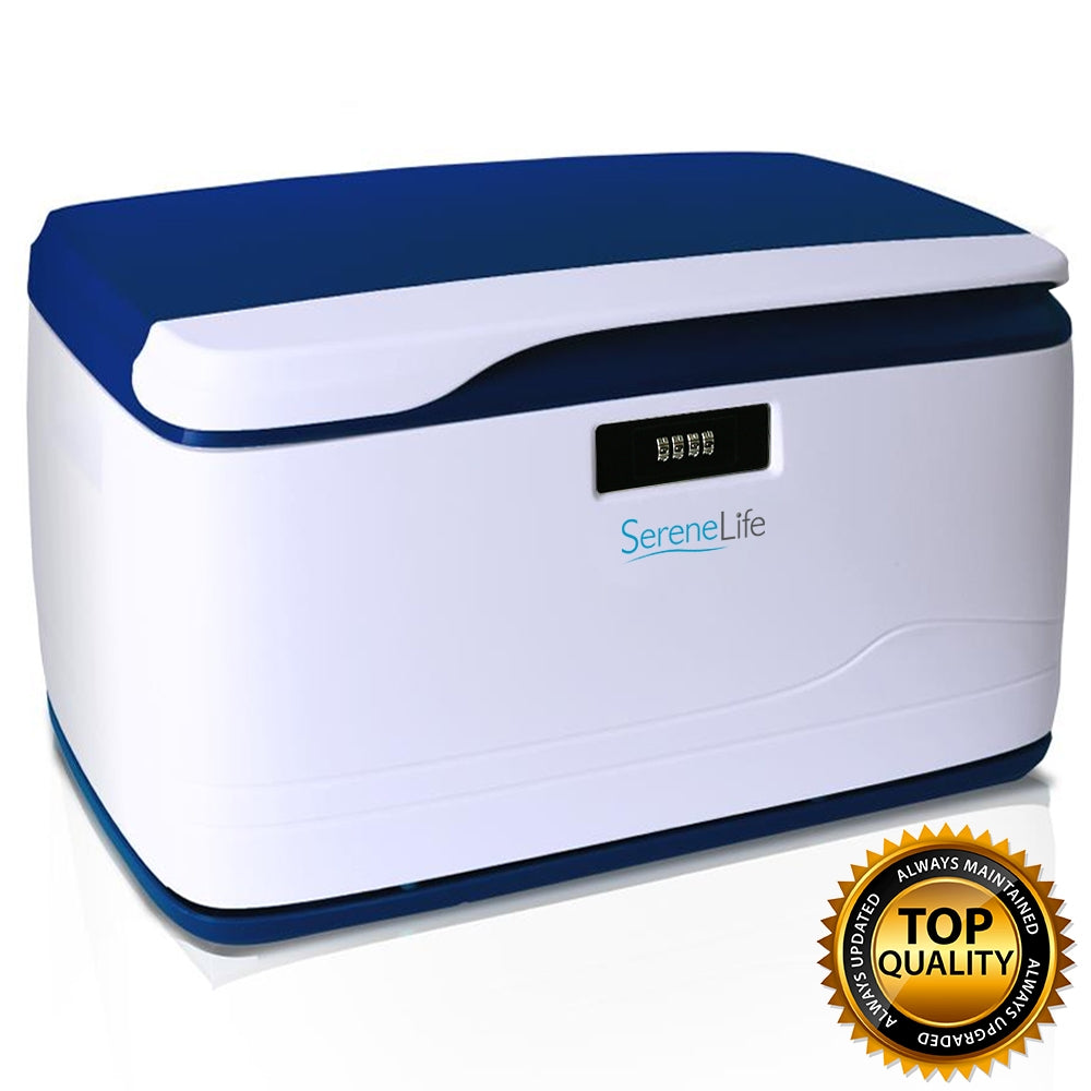 SereneLife Locking Storage Bin - Thumbnail 4