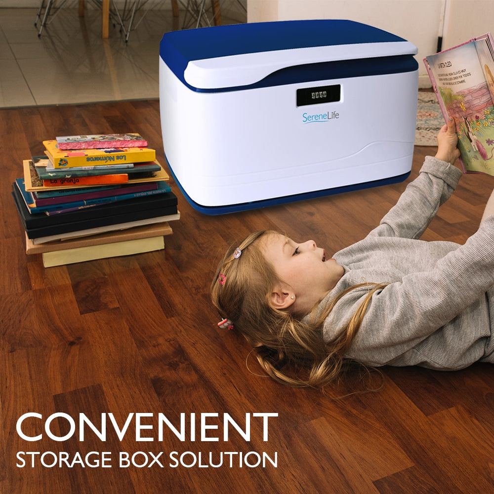 SereneLife Locking Storage Bin - Thumbnail 3