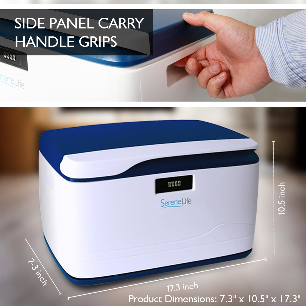 SereneLife Locking Storage Bin - Thumbnail 5