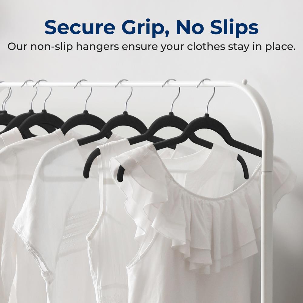 30-Piece Velvet Hangers