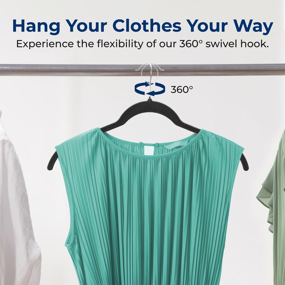 30-Piece Velvet Hangers