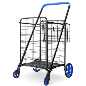 Collapsible Utility Cart - Compact Folding Portable