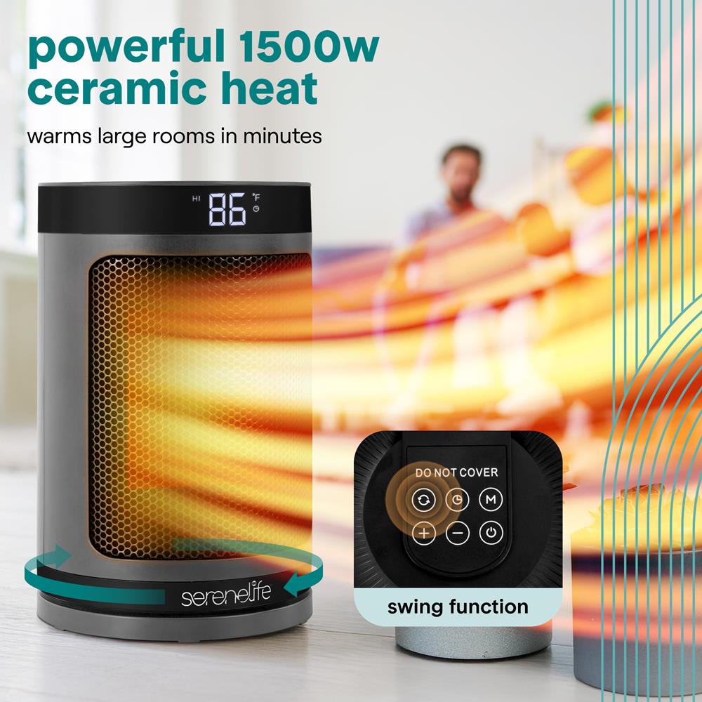 Indoor Electric Heater With Wi-Fi Function,Thermostat, Remote