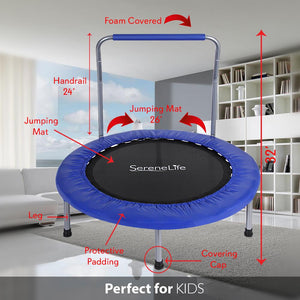 Jumping Fun Sports Trampoline, Kids Size