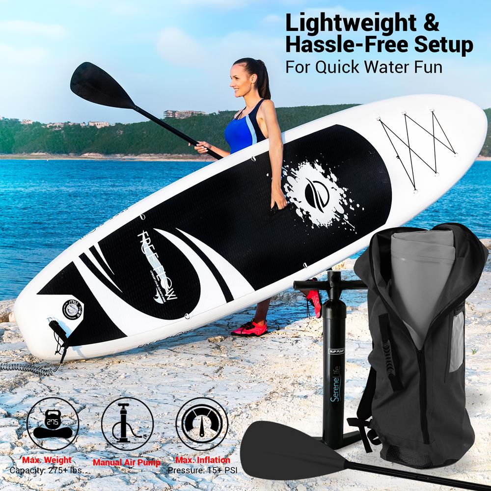 Free Flow Paddleboard Sup - Stand Up Water Paddle-Board (11