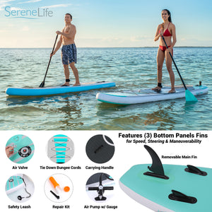 Free-Flow Inflatable Sup - Stand Up Water Paddle-Board