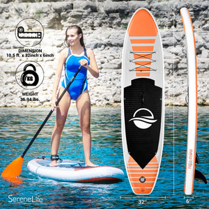 Free-Flow Inflatable Sup - Stand Up Water Paddle-Board