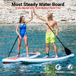 Free-Flow Inflatable Sup - Stand Up Water Paddle-Board