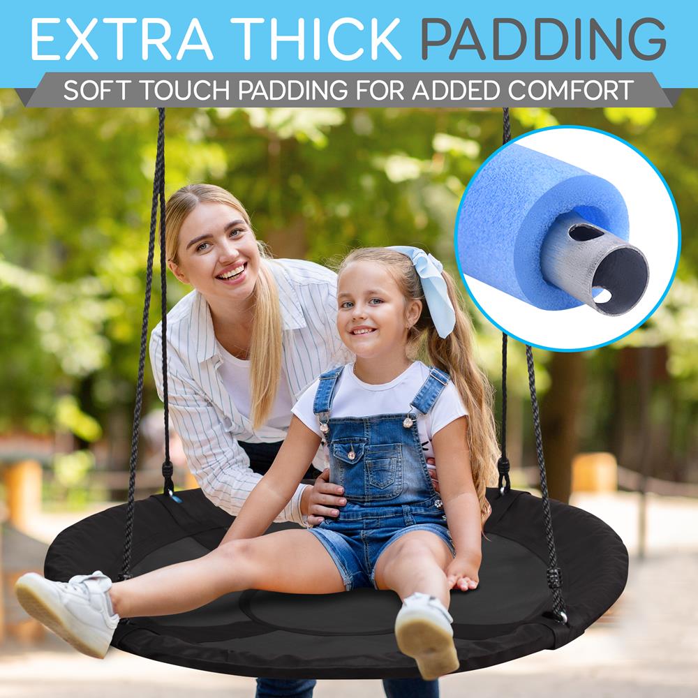 Saucer Swing 40" Relaxing Fun Waterproof 600D Polyester