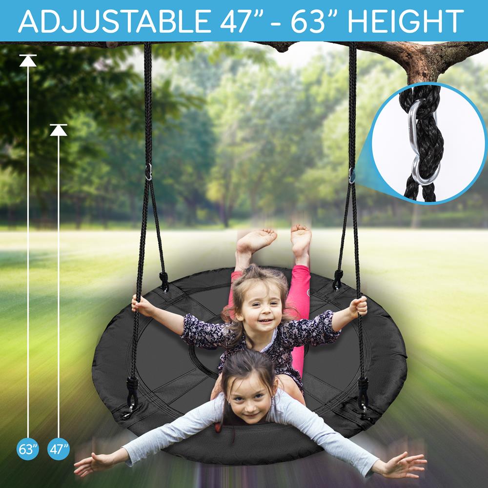 Saucer Swing 40" Relaxing Fun Waterproof 600D Polyester