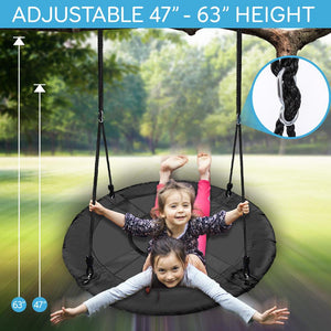 Saucer Swing 40" Relaxing Fun Waterproof 600D Polyester