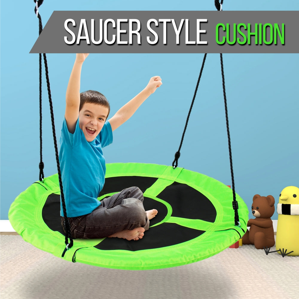 Children’S Tree Swing Tent - Indoor/Outdoor Hanging Rope Swing Hangout Kit