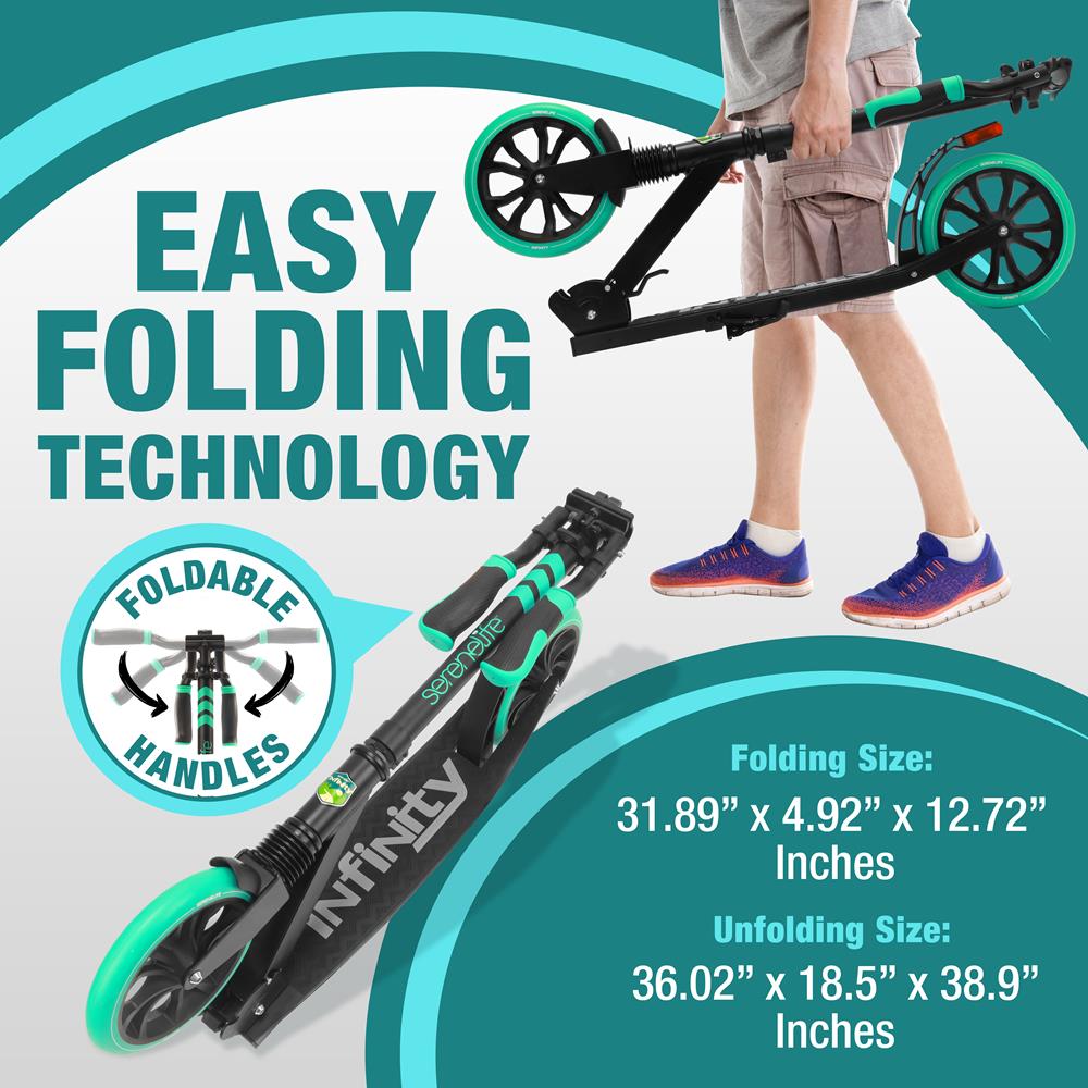 Lightweight And Foldable Kick Scooter - Adjustable Scooter