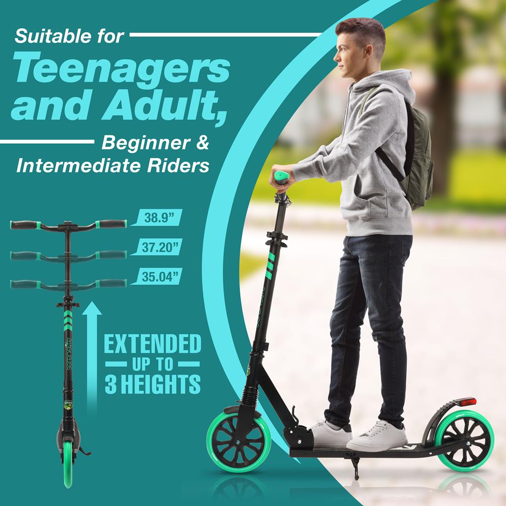 Lightweight And Foldable Kick Scooter - Adjustable Scooter