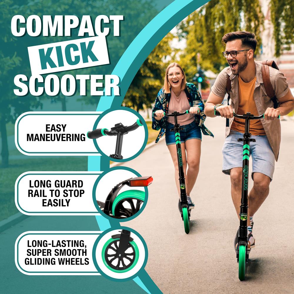 Lightweight And Foldable Kick Scooter - Adjustable Scooter