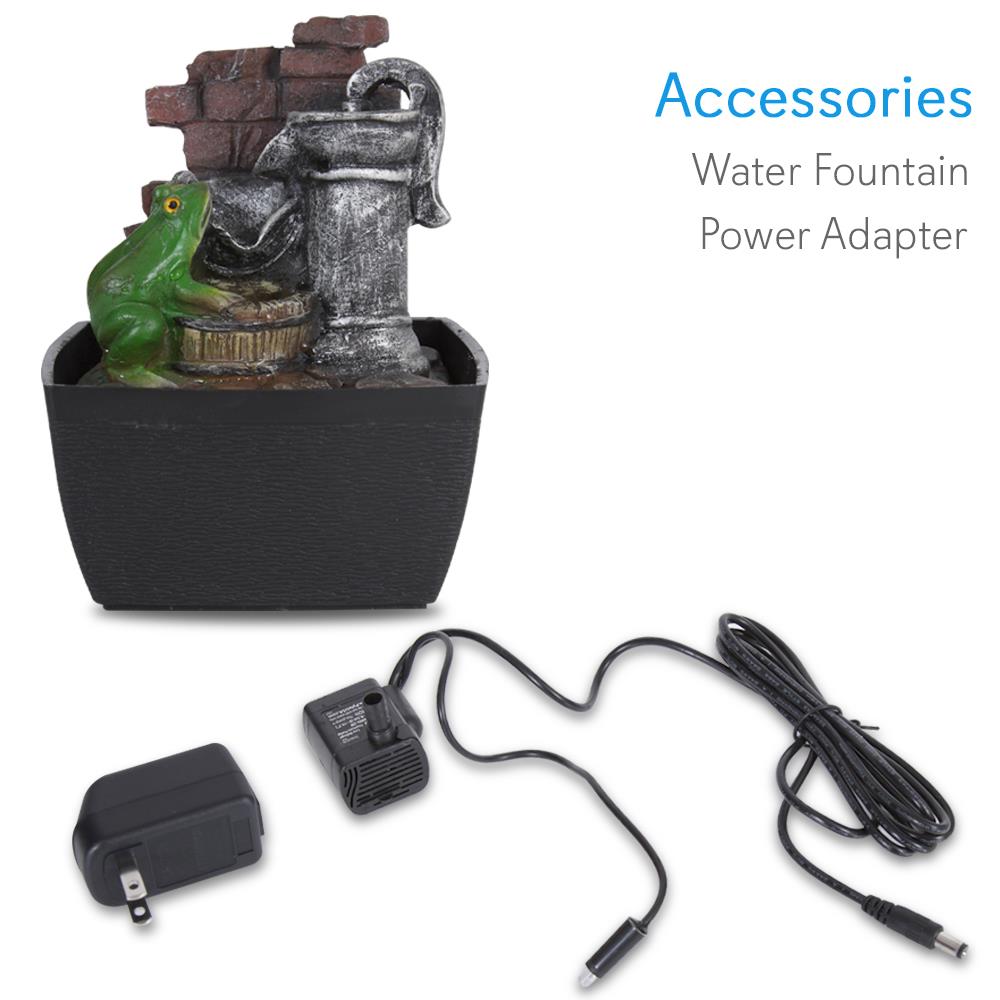 Water Fountain - Relaxing Tabletop Water Feature Decoration